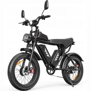 Vélo Électrique Yvy C20 Max, Double Moteur 1500w*2, 52v40ah, Vitesse Maximale De 55 Km/H, 180 Km, Pneus 20×4 Pouces, Doubles Freins Hydrauliques, Suspension Intégrale, Version 2025 - Neuf