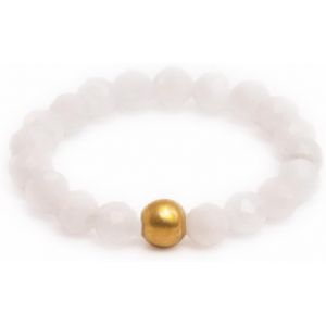 V&eacute;ritable Bague En Pierre Naturelle Avec Perle En Or - Bague Pour Femmes Et Hommes - Avec Certificat D'authenticit&eacute; - Neuf