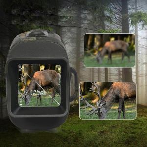 Monoculaire de vision nocturne num&eacute;rique 4K avec infrarouge, zoom 5x et enregistrement vid&eacute;o, pour la chasse et l'observation de la faune. - Neuf
