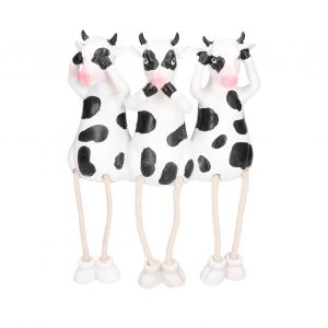 Hjlian Decoration De Bureau En Resine Style Americain En Forme De Vache Laitiere, Ideale Pour Le Salon Ou La Chambre A Coucher - Neuf