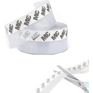 Bande D'étanchéité,35mmx5m Joint De Portes Et Fenêtres Auto-Adhésif Bande D'etanchéité En Silicone Bas Joint Strip Porte Coupe-Bise Joint De Fond De Porte Imperméable Coupe-Vent Anti-Poussière - Neuf