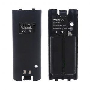 2800mah Batterie Rechargeable S&ucirc;re Pour Wii Pour Console De Jeu Wii U 2 Pi&egrave;ces/Paquet - Neuf