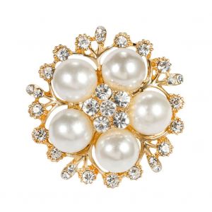 Broche en alliage pour femme, jolie petite broche en forme de fleur, tendance, pour vetements, sac, epingle a revers (#B) - Neuf
