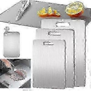 Planche À Découper En Titane Double Face Planche À Découper De Cuisine En Titane-En Stock - Neuf