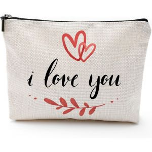 Trousse De Maquillage Pour Femme, Petite Trousse De Maquillage, Trousse De Maquillage Pour Fille,Trousse De Maquillage,Trousse De Maquillage Personnalis&eacute;e,Cadeaux D'Amiti&eacute; Uniques Pour Femme &iquest;A&iquest; - Neuf