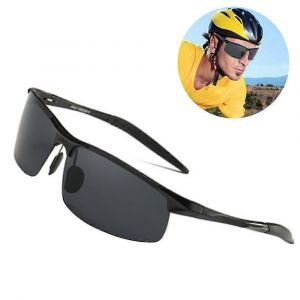 Lunettes De Soleil Polaris&eacute;es Pour Hommes Pour La Conduite De La P&ecirc;che, Lunettes En M&eacute;tal, Noir - Neuf