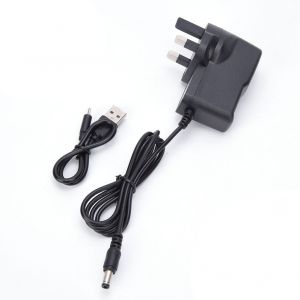 Adaptateur secteur, cable de charge USB, accessoire RC adapte au modele de bateau radiocommande Flytec V007, prise 100-240 V, prise UK - Neuf