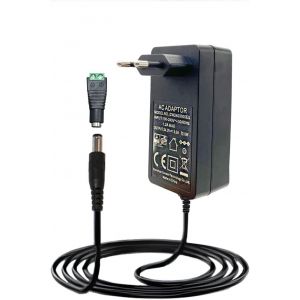 Adaptateur D'Alimentation 24 V 3 A,Dc24 Volt 3000 Ma 72 W Transformateur De Convertisseur Ac Vers Dc Entr&eacute;e 100-240 V Avec Sortie 5.5X2.1Mm Prise Ue Pour Bande Led 24 V Pilote Led Pilote Led[Z414] - Neuf