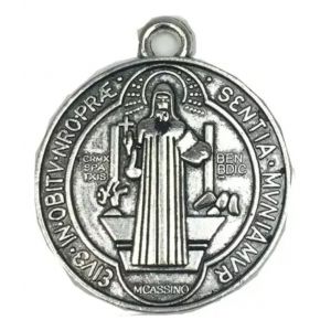 Saint Benoît En Alliage, 14 Pièces Collier Médaille - Neuf