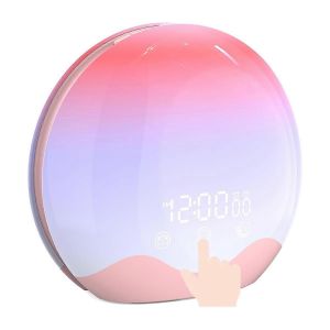 Réveil Sunrise Wake Up Light avec commande tactile,pour chambre à coucher - Neuf