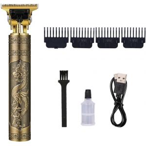 Tondeuse Cheveux Hommes,Tondeuse Barbe Homme Professionel,Rasoir Electriques Hommes &Eacute;cran Led,Sans Fil Tondeuse Precision Rechargeable,Silencieuse Pour Les Enfant Et La Famille - Neuf
