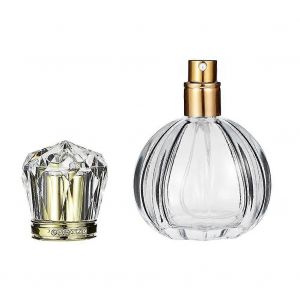 50 ml en Verre transparent Bouteille de Voyage Rechargeable Pour le Parfum de Voyage de Taille - Neuf