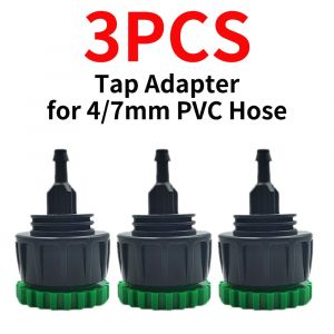 OASIS-Micro tuyau d'arrosage de jardin en PVC,tube d'irrigation goutte à goutte,arroseur,100 en effet,pelouse,balcon,serre,5-1/4 m,4mm,7mm -B-3PCS-1/4 - Neuf