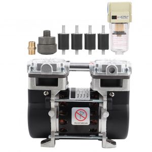 Compresseur d'air sans huile VN-40V, moteur, pompe a vide avec silencieux integre, 220 V, 130 W - Neuf