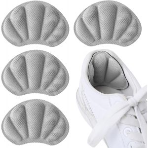 Kalanka-Lot De 2 Paires De Coussinets De Talon Épais Antidérapants Et Anti-Ampoules À Insérer À L`Intérieur Des Chaussures Pour Femme Et Homme Gris - Neuf