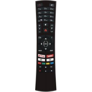RC4390 Télécommande remplacée Convient pour Medion TV CELED32S18B3 CELED32S419B3 CELED55SBF19B3 CELED40S0119B3 CELED32S0119B3 CELED55S19BB3 CELED39S120B3 CELED65S20B3 - Neuf