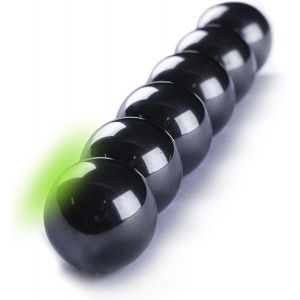 KAL-Boules Magnétiques D'Hématite Anti Stress (30Mm, Lot De 6) Billes Magnétiques Extra Larges, Idée Cadeau, Aimants Puissants Particulièrement Polyvalents, Gadget De Bureau Technologique - Neuf