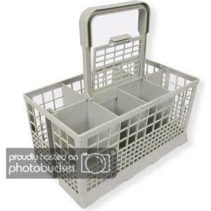 Panier à couverts pour lave-vaisselle universel - LICHIFIT - Gris - Matière plastique - Taille 240x140x120mm - Neuf