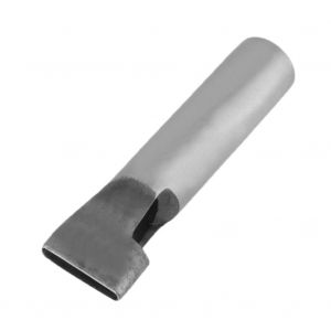 Perforatrice ovale rectangulaire de 4 mm pour le travail du cuir, outil de bricolage creux (28 x 4 mm) - Neuf