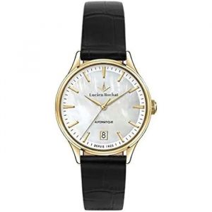 Montre Femme - Lucien Rochat - Charme - Automatique - Acier - Cuir - R0421115501 - Neuf