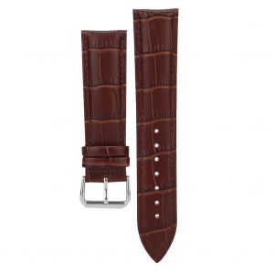 Bracelet De Montre R&eacute;glable Unisexe Bracelet De Montre De Qualit&eacute; Accessoire De Remplacement Exquis (22mm)Marron - Neuf