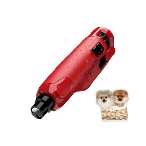 Lime &Agrave; Ongles Rechargeable &Agrave; 6 Vitesses Avec Lumi&egrave;res Led Pour Chiens Et Chats - Neuf