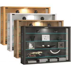 Vcm Vitrine Murale Suspendue Vitrine En Verre Vitrine Murale Vitrine En Verre Vitrosa L - Neuf