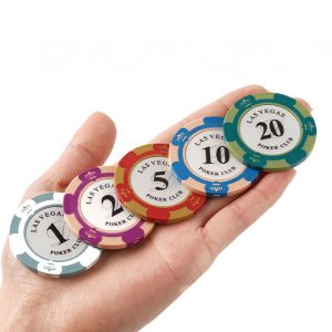Lot De 20 Jetons De Jeu, 14 Pieces De Valeur Nominale, 40 Mm De Diametre, Disques De Comptage De Jetons Ronds De Couleur Riche Pour Jeux De Societe - Neuf