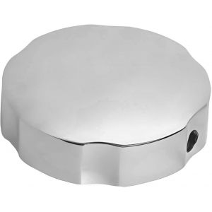 YEMAESRE-Bouchon De Baignoire, Poignée Rotative, Bouton Rotatif, En Plastique, Accessoire De Trop-Plein, Chromé - Neuf