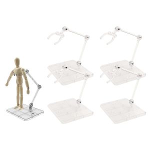 Support D'exposition Pour Figurines Articul&eacute;es (Lot De 4) Avec Bras Et Base R&eacute;glables Pour Mod&egrave;les De 6/7 Pouces - Neuf