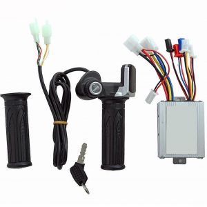 Accessoires De Velo Electrique Controleur 36 V 500 W Et Controleur De Moteur A Poignee A Vis D'accelerateur Pour Elect - Neuf