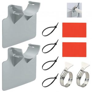 Swimming Pool Hose Holder,2 PCS Swimming Pool Water Hose Holder,38mm Swimming Pool Water Hose Holder - Neuf