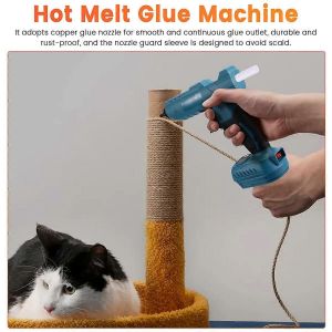 Outil De Colle Thermofusible &Eacute;lectrique Sans Fil Pour Batterie Makita 20v - Neuf