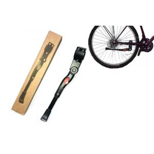 B&eacute;quille R&eacute;glable Pour Vtt &iquest; Noir, Longueur 32-36,5 Cm, Alliage D'aluminium, Installation Facile - Neuf