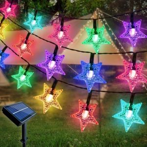 100 LED Solaire F&eacute;e des Lumi&egrave;res, 12M 8 Modes de LED Star de la Lumi&egrave;re Solaire Ligh - Neuf