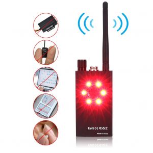 HJLIAN Detecteur de camera audio sans fil, detecteur de signal RF, balayeuse d'insectes haute sensibilite (110-220 V UE) - Neuf