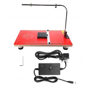 Machine de decoupe de mousse a fil chaud, table de coupe, support de travail, outil de table, coupe-polystyrene (prise britannique) - Neuf