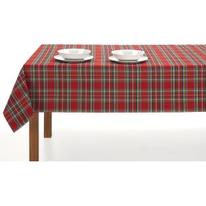 Chenquansarl-Nappe Rectangulaire De No&euml;l Pour No&euml;l - Nappe En Tissu &Agrave; Carreaux &Eacute;cossais - Id&eacute;al Pour Les Nuits De No&euml;l En Famille Et Entre Amis (Grandes Peintures 140 X 300) - Neuf