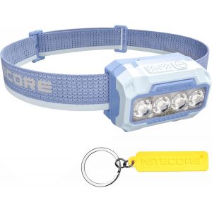 Ha23 Uhe Lampe Frontale D'ext&eacute;rieur Mct 600 Lumens Plusieurs Temp&eacute;ratures De Couleur L&eacute;g&egrave;re Aaa (Bleu) - Neuf