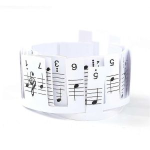 Autocollants Pour Clavier De Piano, Autocollants De Notes De Piano &Eacute;lectronique, 88 Touches, 61 Touches, Partitions Pentatoniques, Autocollants De Touches, Bandes De Notes (Bande De Notes De Piano 61 Touches) - Neuf