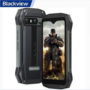 Blackview N6000 Téléphone Portable Incassable G99 4,3" QHD+ Android 13 16Go+256Go 48MP+16MP 3880mAh NFC,Dual SIM,Face ID - Noir - Neuf