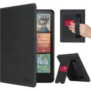 GUOP-Étui Magnétique Pour Kindle Paperwhite 12Ème Génération 2024 7"" Et Kindle Colorsoft - Compatible Avec Iphone Magsafe,Pour Samsung/Belkin/Anker - Avec Support - Noir - Neuf