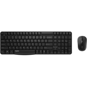 Clavier et Souris sans Fil X 1800s"" (Pack Kit Clavier Souris sans Fil 2.4GHz, Dongle Nano USB, Autonomie 12mois, Souris Optique 1000DPI, Clavier AZERTY FR, Pav&eacute; Num&eacute;rique, pour PC, Laptop) Noir - Neuf