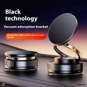 2026 Support De T&eacute;l&eacute;phone Magn&eacute;tique Pour Voiture Sous Vide Am&eacute;lior&eacute; 360 &deg; Support De T&eacute;l&eacute;phone &Agrave; Ventouse Ultra Renforc&eacute; 96lbs,Aimant Puissant N52.T28. - Neuf