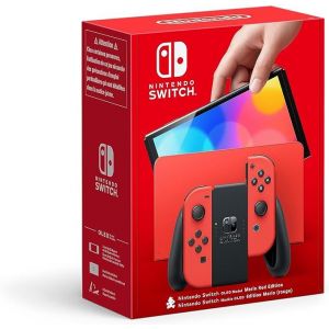 Nintendo Switch Oled Mario Red Edition Console De Jeux Portables 17,8 - Neuf