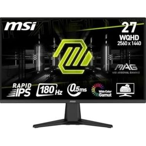 Écran Gaming - MSI - MAG 275QF - 27'' - WQHD 2560 x 1440 - 180 Hz - 0,5 ms - Neuf