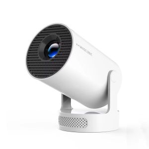 Projecteur Magcubic HY300 Pro+ 4K Android 11, 8000 lumens, portable, WiFi 6, Bluetooth 5.4, théâtre extérieur, haut-parleur Hi-Fi 5W, prise en charge de la HD 720P - Neuf