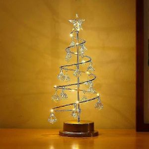 F&ecirc;te de no&euml;l D&eacute;coration de 12,9 Pouces LED Lumineux Boule de Cristal Ornement - Neuf