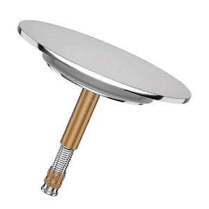 Bouchon de baignoire avec ajustement universel - Bouchon de baignoire antirouille - Neuf