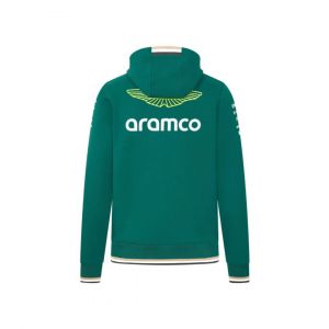 Sweat &Agrave; Capuche Aston Martin Officiel Formule 1 Pour Enfants - Vert - Neuf